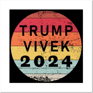 TRUMP VIVEK 2024 Posters and Art